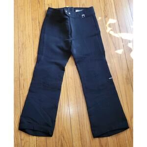 FERA Stretchy 34R In Boot Black Snow Ski Snowboard Wool Blend Insulated Pants